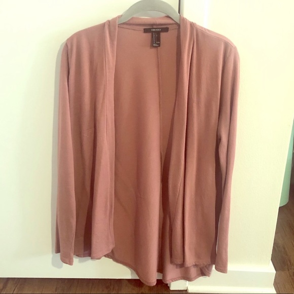 Forever 21 Sweaters - Forever 21 Pink Cardigan